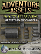 Adventure Assets - Battlemaps - Graveyard Encounters
