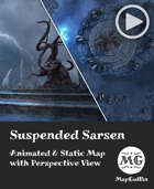 Suspended Sarsen - Storm - Animated & Static Map with Perspective Views
