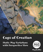 Concealed Cascade - Static Map Variations with Perspective Views