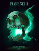 Fantasy Monsters Volume 1 - Flame Skull