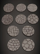 1INCH ROUND BASES
