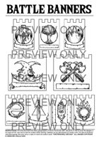 Printable Battle Banners for Miniature Wargames