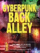 Cyberpunk Back Alley Map