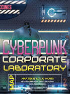 Cyberpunk Corporate Laboratory