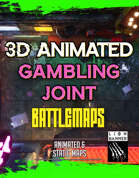 Animated Cyberpunk Gambling Joint Battlemap