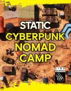 Cyberpunk Nomad Camp