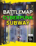 Cyberpunk Subway Battlemap