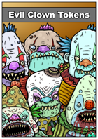 Evil Clown Tokens