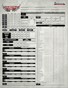 Apocalypse the Risen Fillable Character Sheet (PF1e)