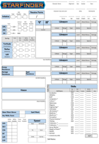 Starfinder Character Sheet