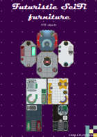 Futuristic SciFi furniture