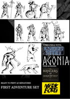 Classic Dark RPG TOKENS - First Adventure Set