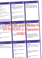 Cartes de condition 5e (SRD) en français