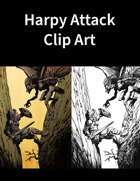 Harpy Attack Clip Art