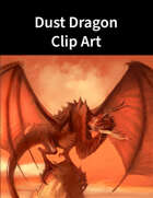 Dust Dragon Clip Art