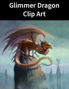 Glimmer Dragon Clip Art
