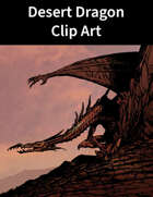 Desert Dragon Clip Art