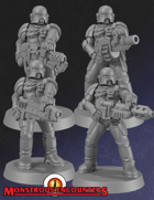 Imperial Arbiters SP Weapons (STL)