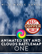 Animated Sky & Clouds Battle Map for VTT