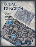 Cobalt Dungeon Battle Map Full Four-Map Set
