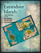 Earanduur Islands Map Set with Boat Assets