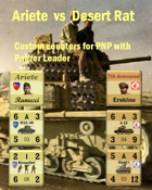 Custom Panzer Leader counters for Ariete division & British 7th Armoured division