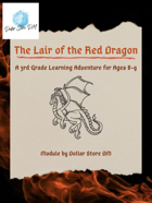 The Lair of the Red Dragon: Learning Adventure for ages 8-9 (3rd Grade)