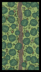 Forest Path Battlemap