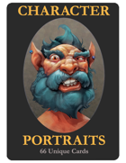 NPC Portrait Cards