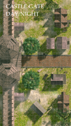 Castle Gate, Day & Night