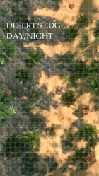 Desert's Edge, Day & Night