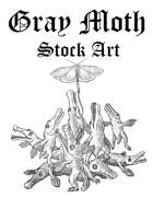 Fishing Monsters - RPG Stock Art