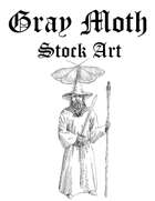 Human Wizard - RPG Stock Art
