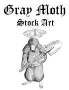 Mole Digger - RPG Stock Art