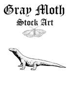 Megalania - RPG Stock Art
