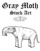 Deinotherium - RPG Stock Art