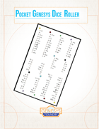 Pocket Genesys Dice Roller