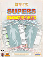 SUPERS Character Sheet for Genesys