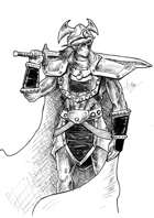 Elf Barbarian ( Full Page )