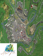 Luxemburg Star Fortress (Color)