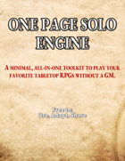 One Page Solo Engine