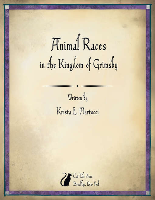 Animal Races in the Kingdom of Grimsby