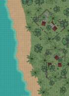 Beach and Ruins - 60x40 map