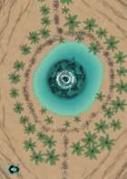 Glowing Oasis - 60x40 map