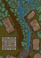 Woodland Village - 50x25 Map