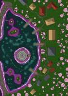 Crescent Bay - Feywild Variant - 100x75 Map