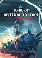 Tome of Mystical Tattoos (Thunder Deity Cover)