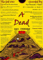 A Dead God's Stronghold (Mörk Borg Compatible)