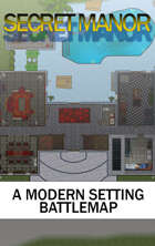 The Secret Manor Modern Battle Map
