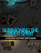 Underground Warehouse and Ritual Fantasy Battle Map
